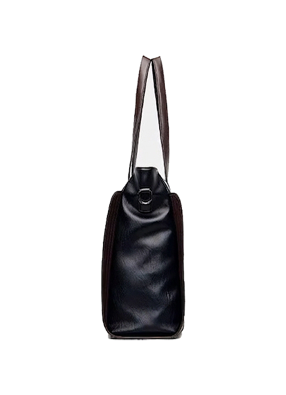 Bolsa Feminina Grande de Ombro em Material Sintético Dorivie-7