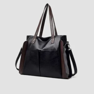 Bolsa Feminina Grande de Ombro em Material Sintético Dorivie-7