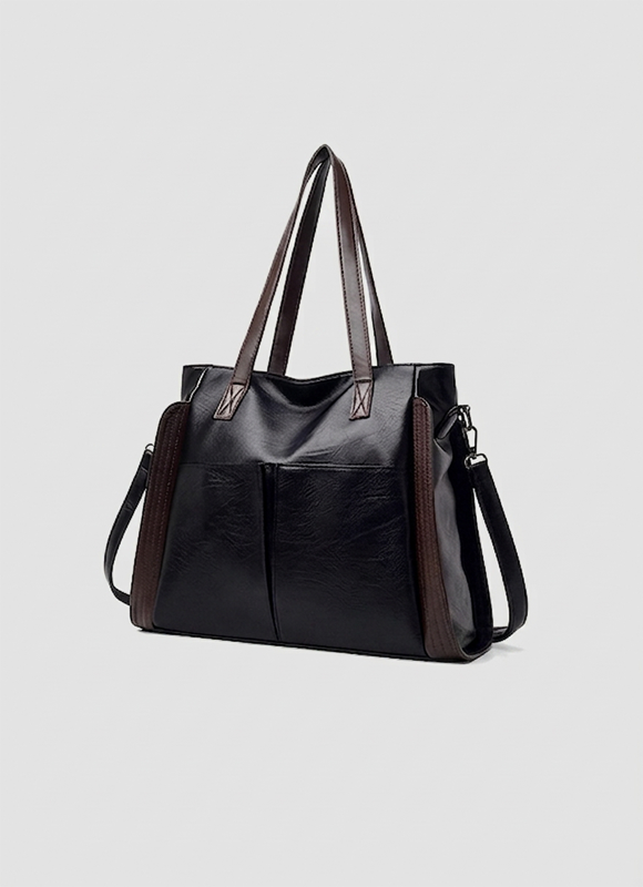 Bolsa Feminina Grande de Ombro em Material Sintético Dorivie-7
