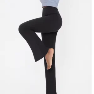 Calça Legging Feminina Flare com Cintura Alta Anatômica Dorivie-4
